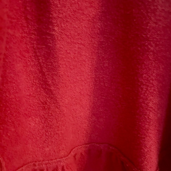 NWT Women's Red Sweatshirt Peplum Jacket Size M - Picture 15 of 15